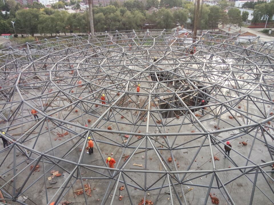 信州区全民健身中心网架